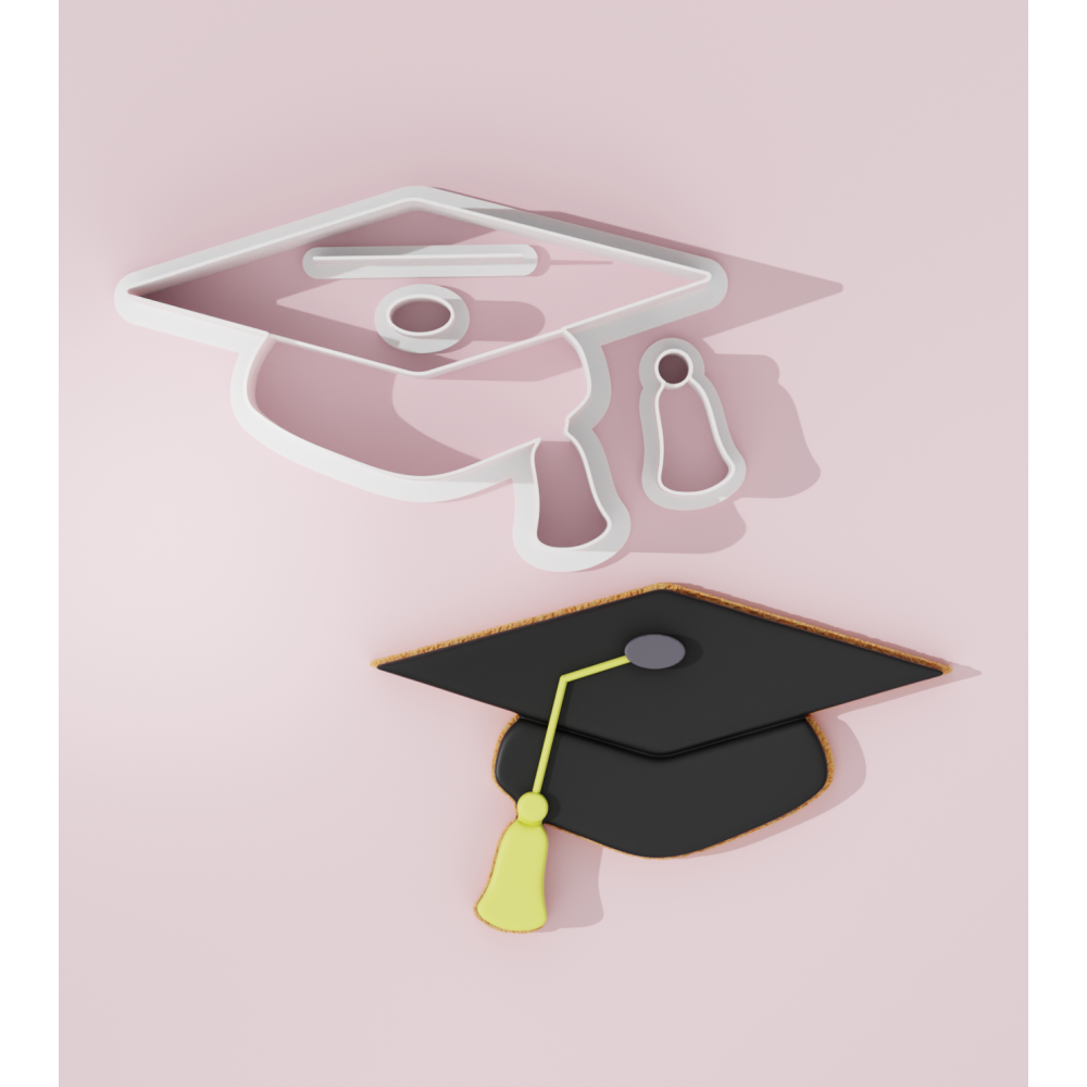 School – Graduation Hat #1 Cookie Cutter