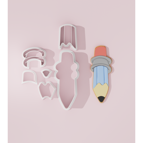 School – Pencil #1 Cookie Cutter