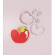 School – Apple #2 Cookie Cutter