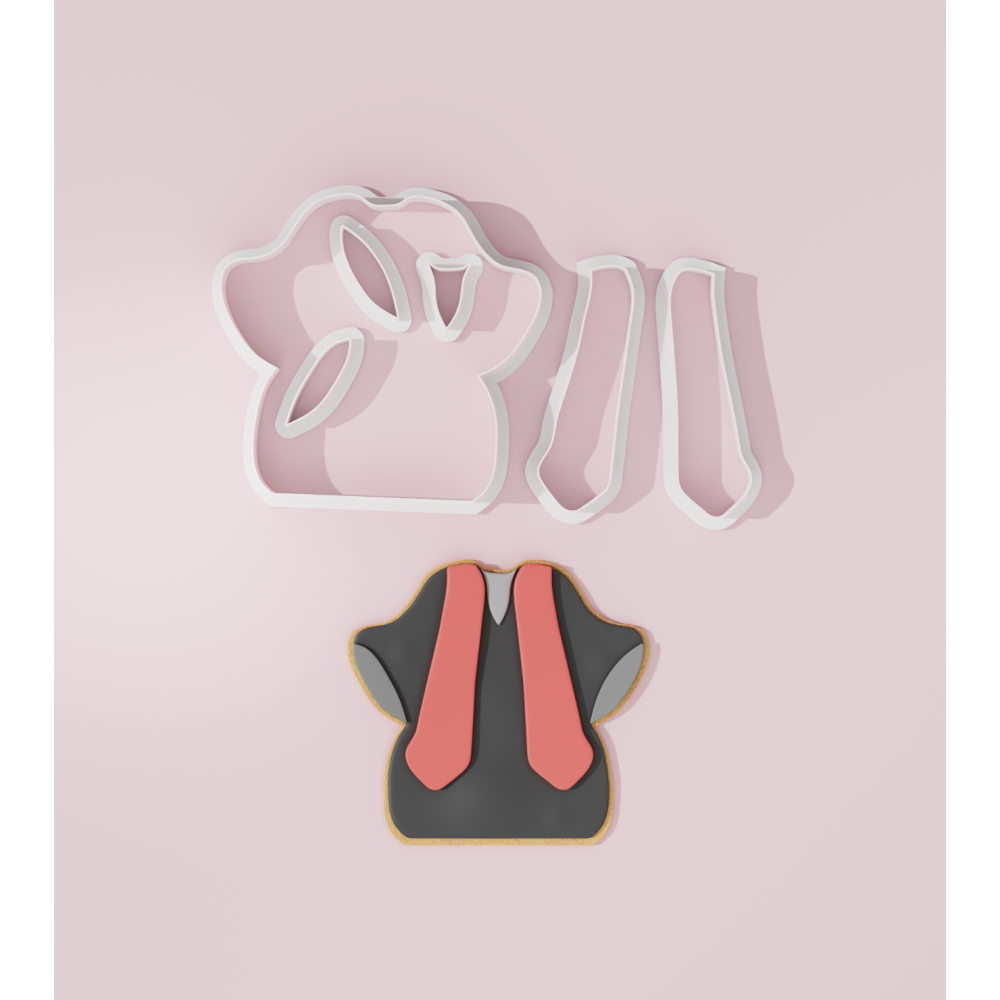 School – Graduation Gown Cookie Cutter