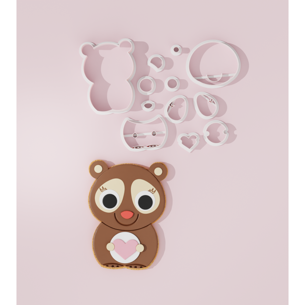 Valentine – Love Sloth Cookie Cutter