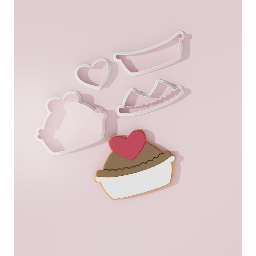 Valentine – Pie with Heart Cookie Cutter