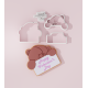 Valentine – Bear Holding Plaque Cookie Cutter