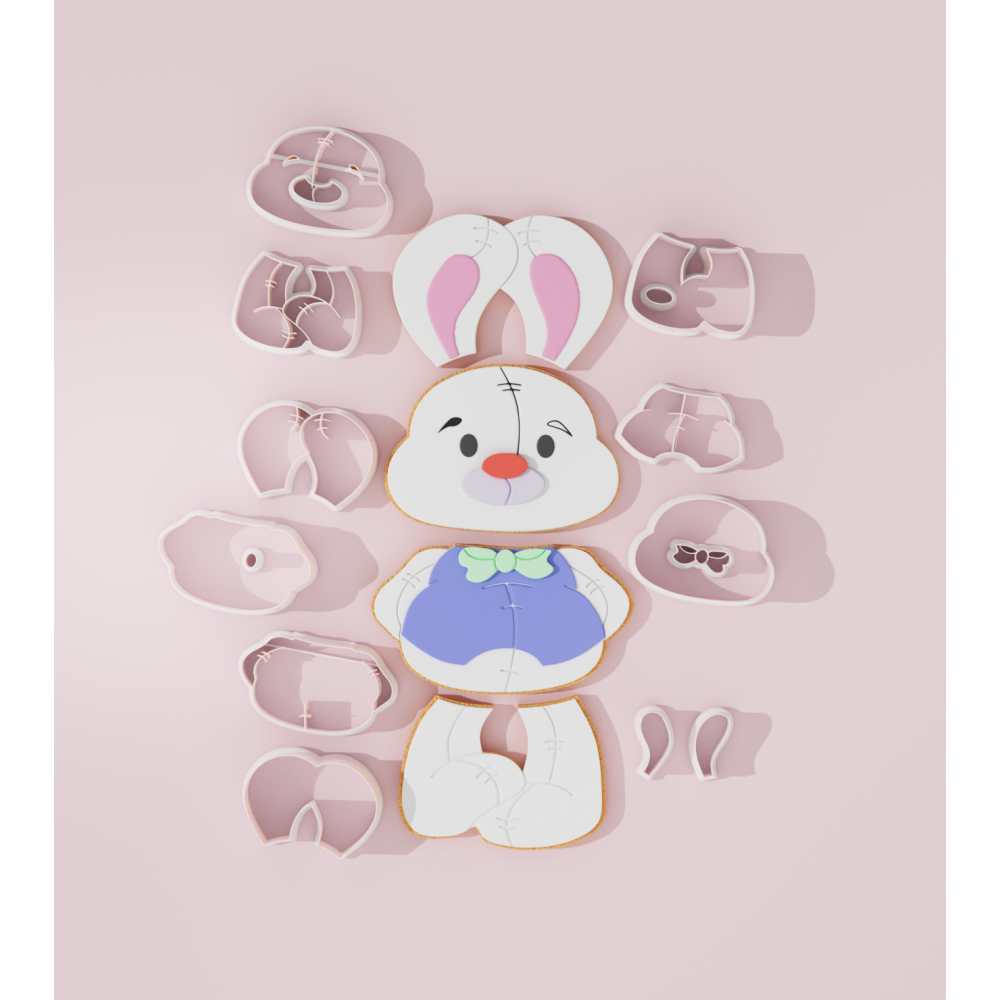 Easter – Mr Bunny Platter Cookie Cutter Set 23cm