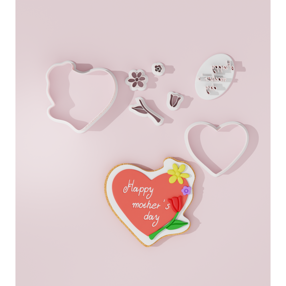 Happy Mother’s Day Plaque Cookie Cutter