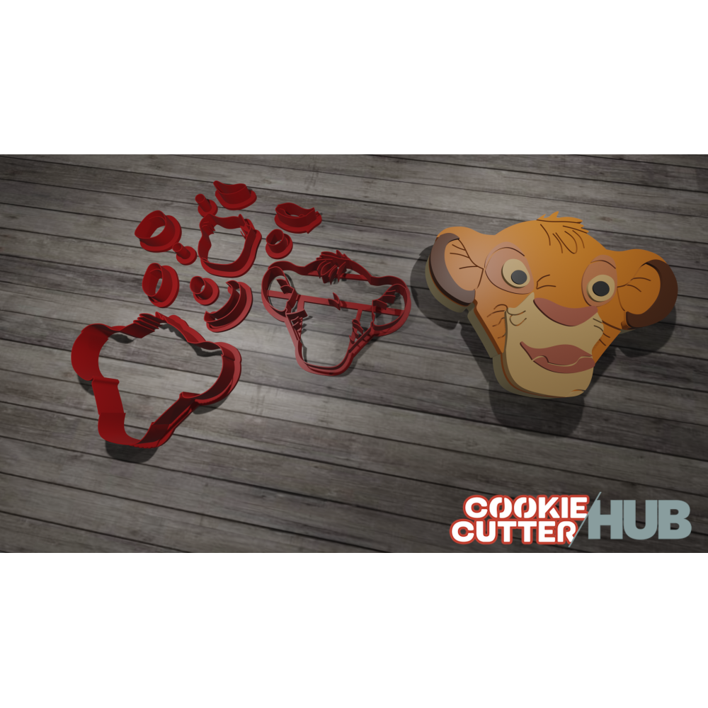 Lion King Inspired Cookie Cutter #2