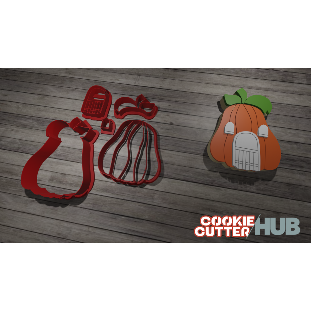 Pumpkin House Cookie Cutter