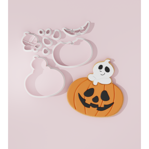 Halloween – Ghost Pumpkin Cookie Cutter