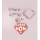 Mother’s Day – Super Mom Badge Cookie Cutter