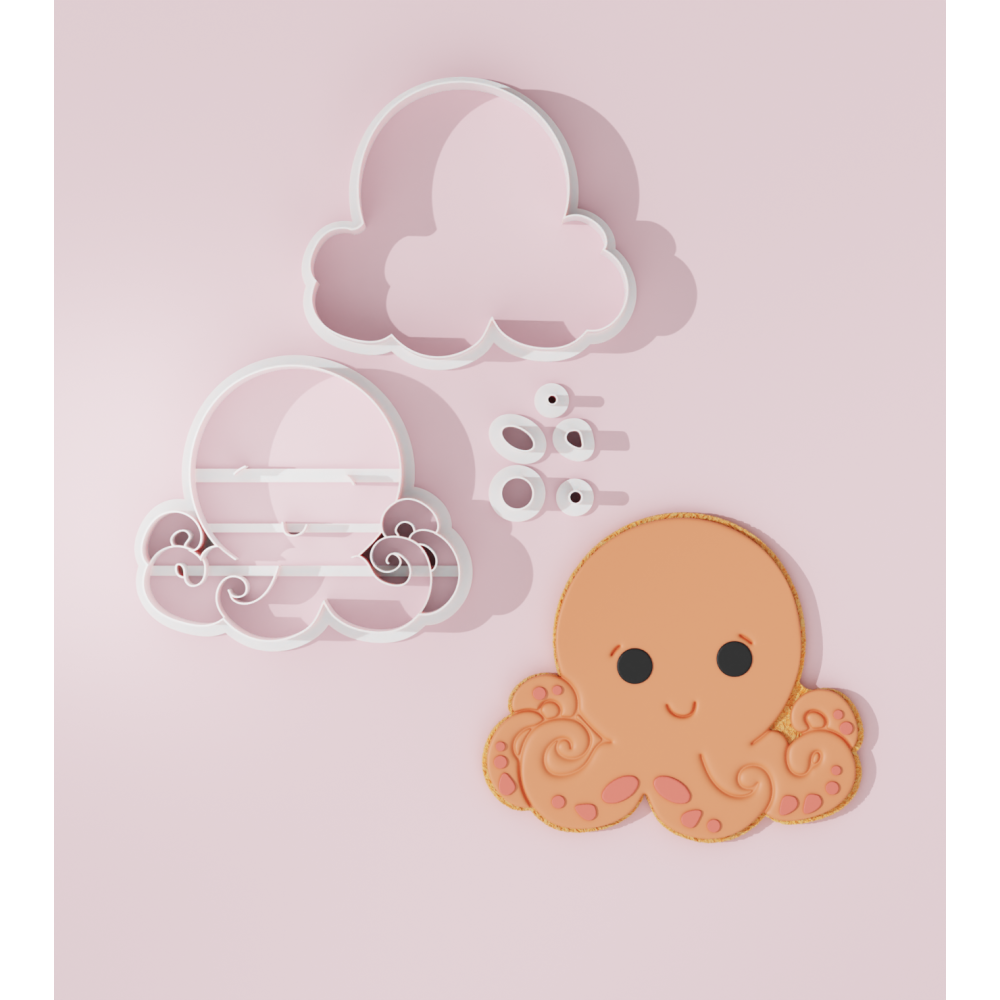 Summer – Chubby Octopus Cookie Cutter