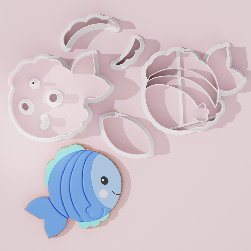 Fish #4 Cookie Cutter