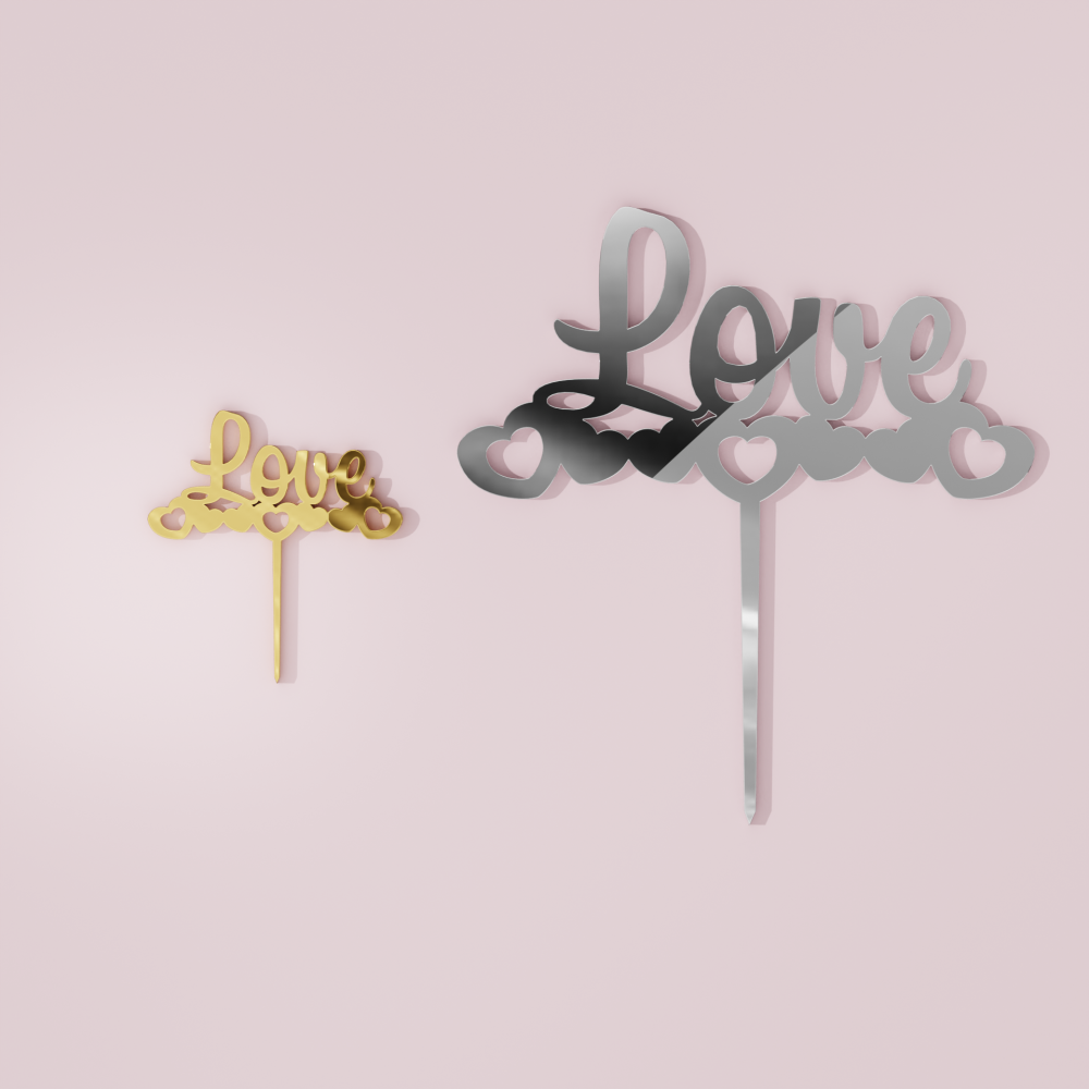 Wedding Cake Topper “Love” #1