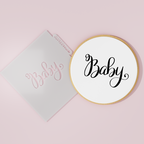 Baby Shower Stencil