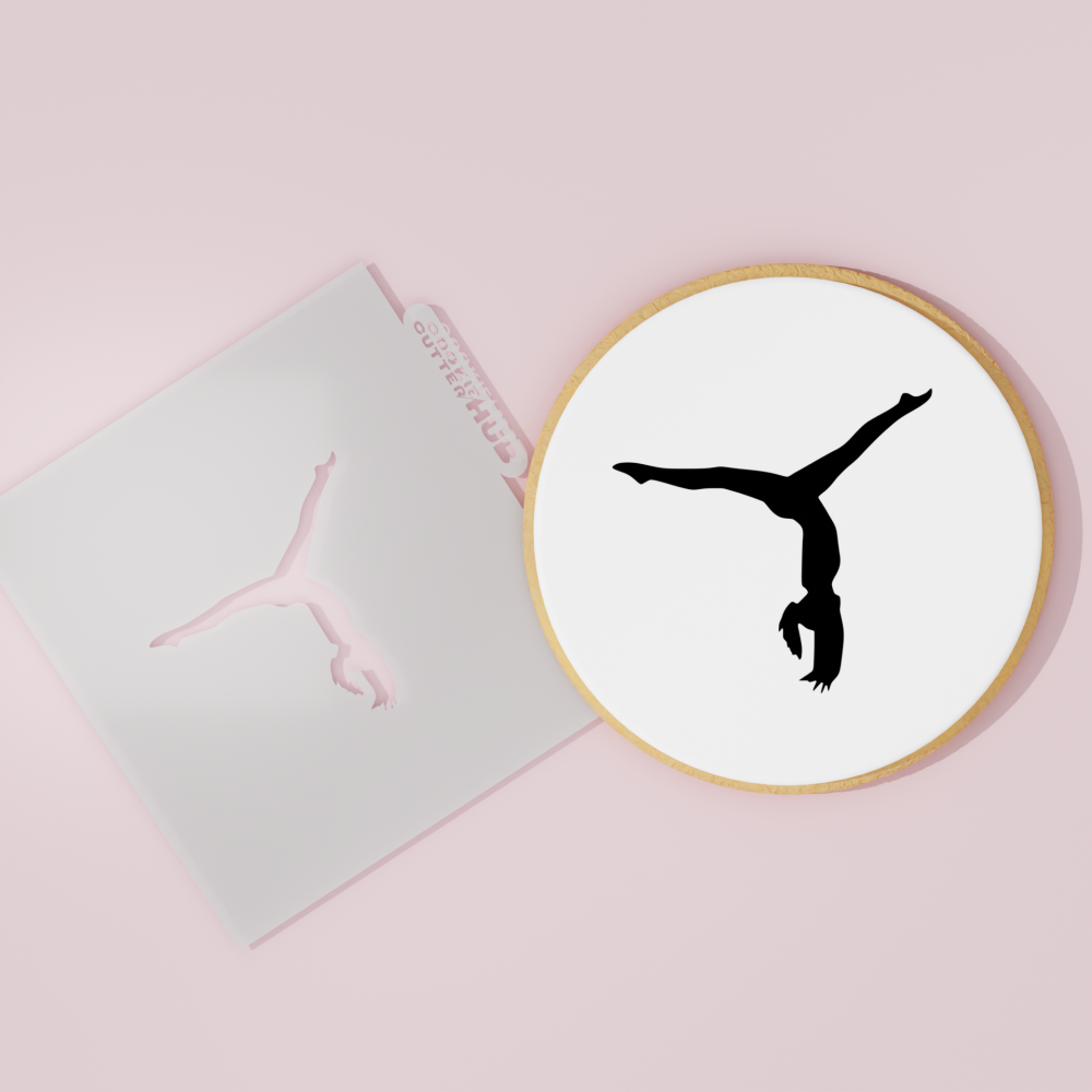 Rhythmic Gymnastics Stencil #2