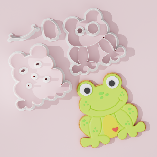 Frog #3 Cookie Cutter