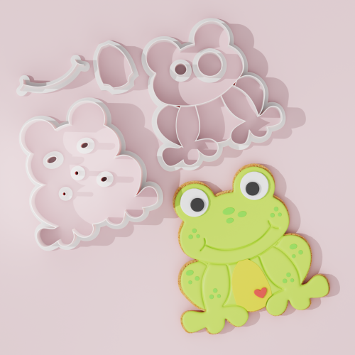 Frog #3 Cookie Cutter