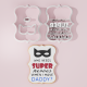 Super Hero Dad Cookie Cutter