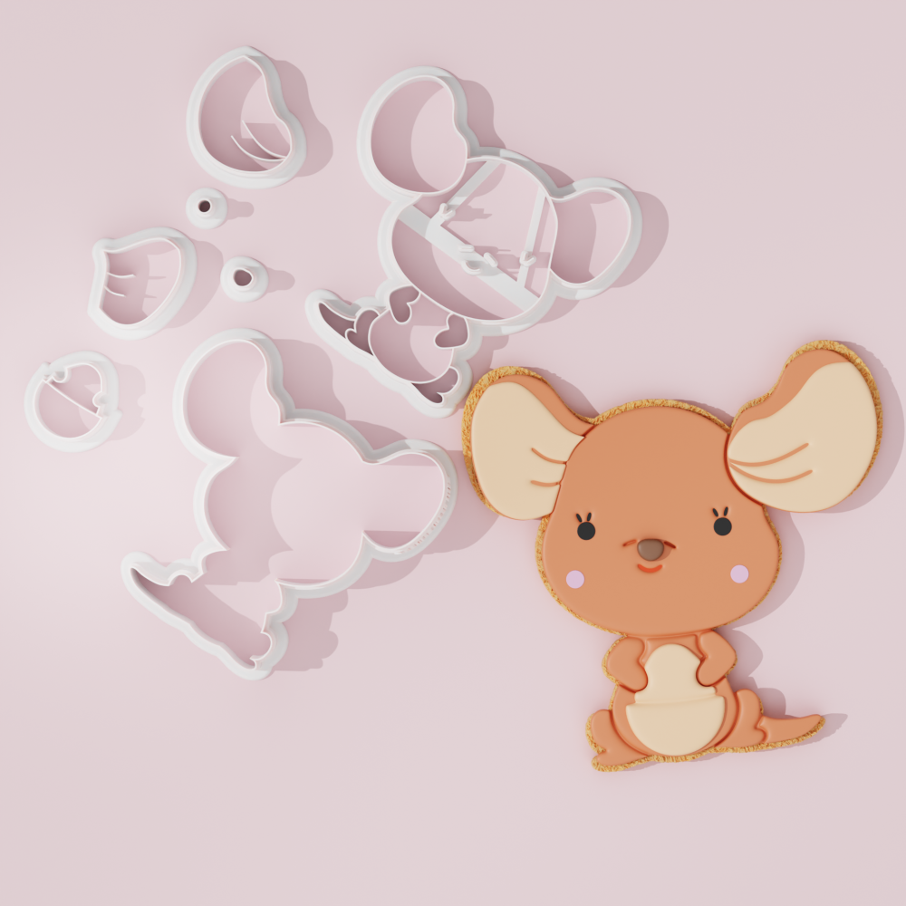 Winnie the Pooh Inspired Cookie Cutter – Kanga