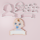 Baby Shower – Baby Boy with Banner Cookie Cutter