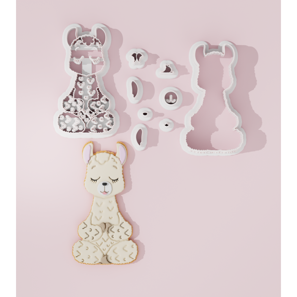 Sweet Llama #2 Cookie Cutter