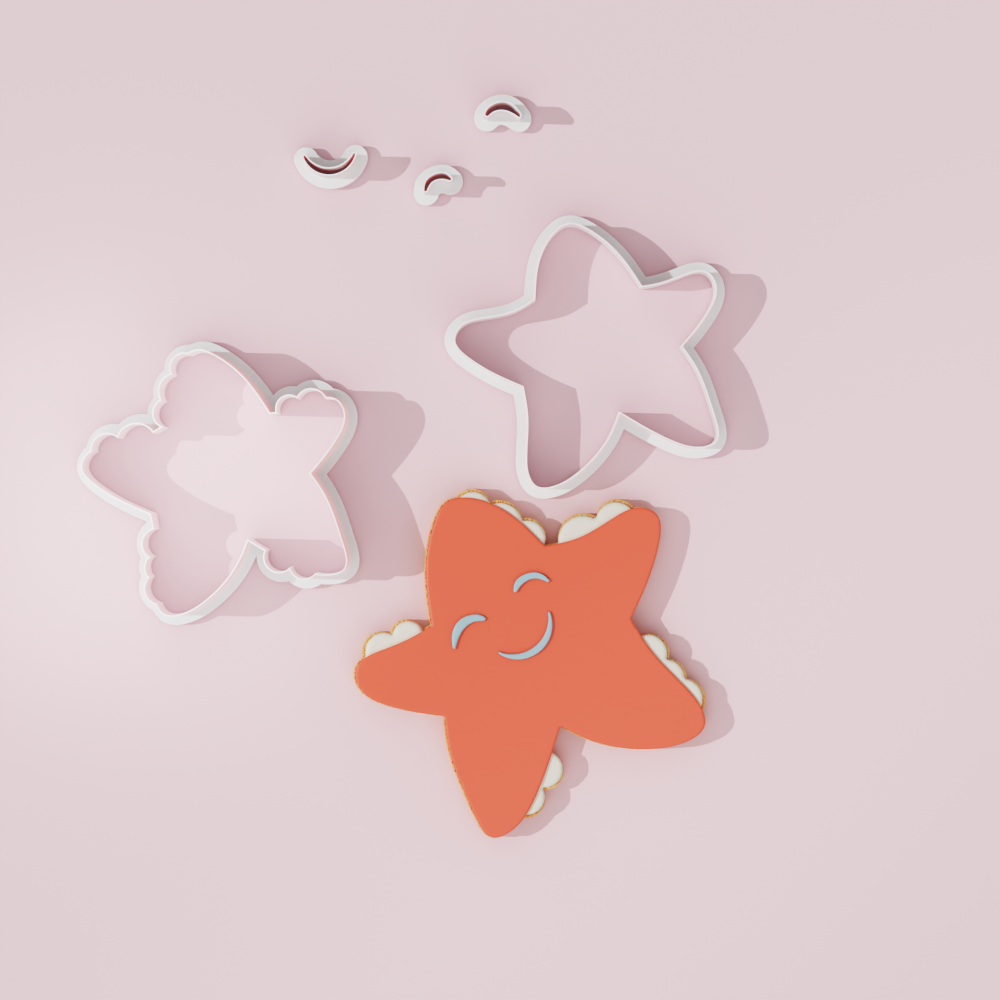 Summer – Happy Starfish Cookie Cutter