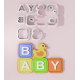 Baby Shower – Baby Blocks Cookie Cutter