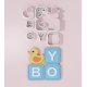 Baby Shower – Boy Blocks Cookie Cutter