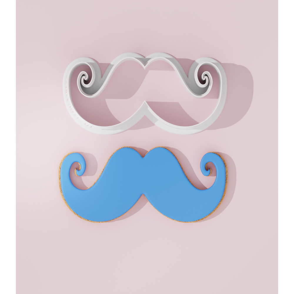 Baby Shower – Mustache Cookie Cutter