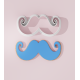 Baby Shower – Mustache Cookie Cutter