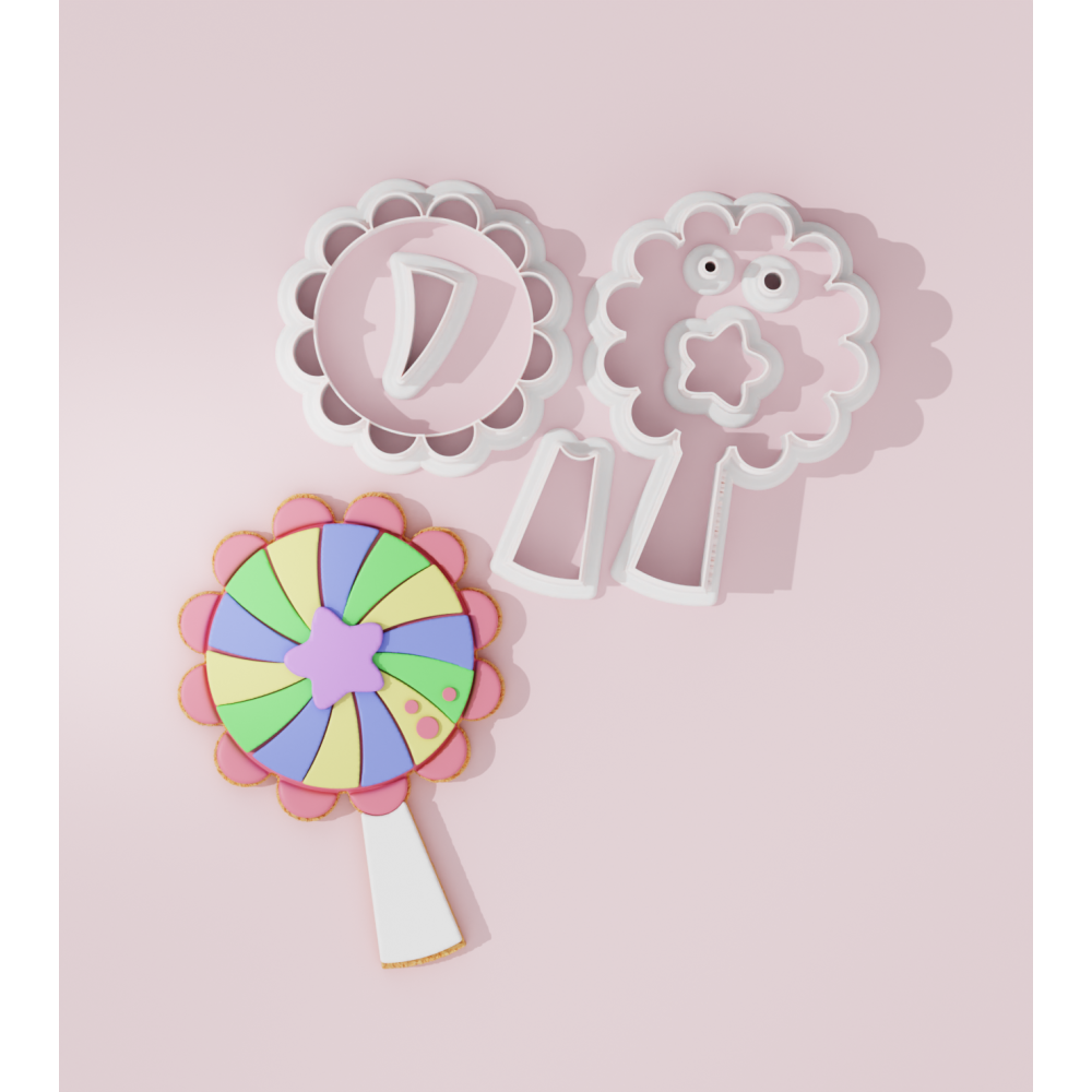 Birthday Lollipop Cookie Cutter