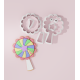 Birthday Lollipop Cookie Cutter