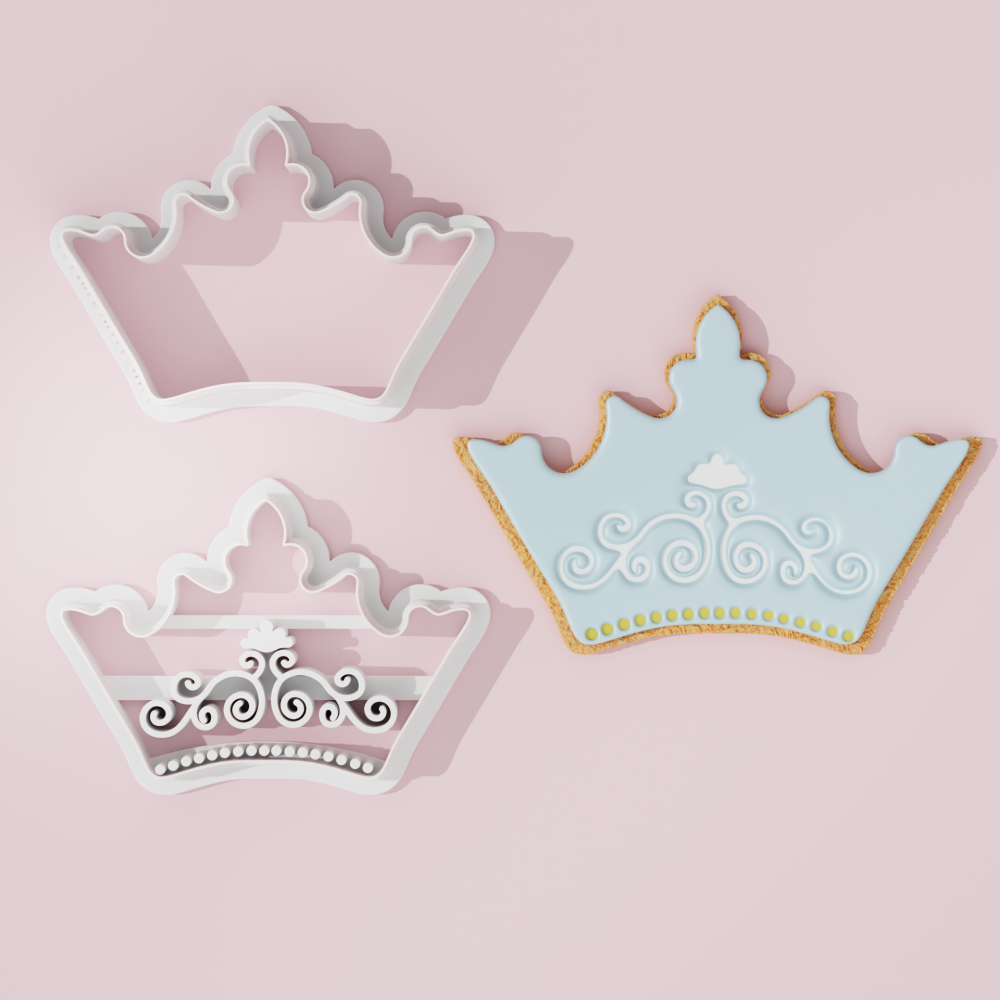 Stylish Crown Cookie Cutter