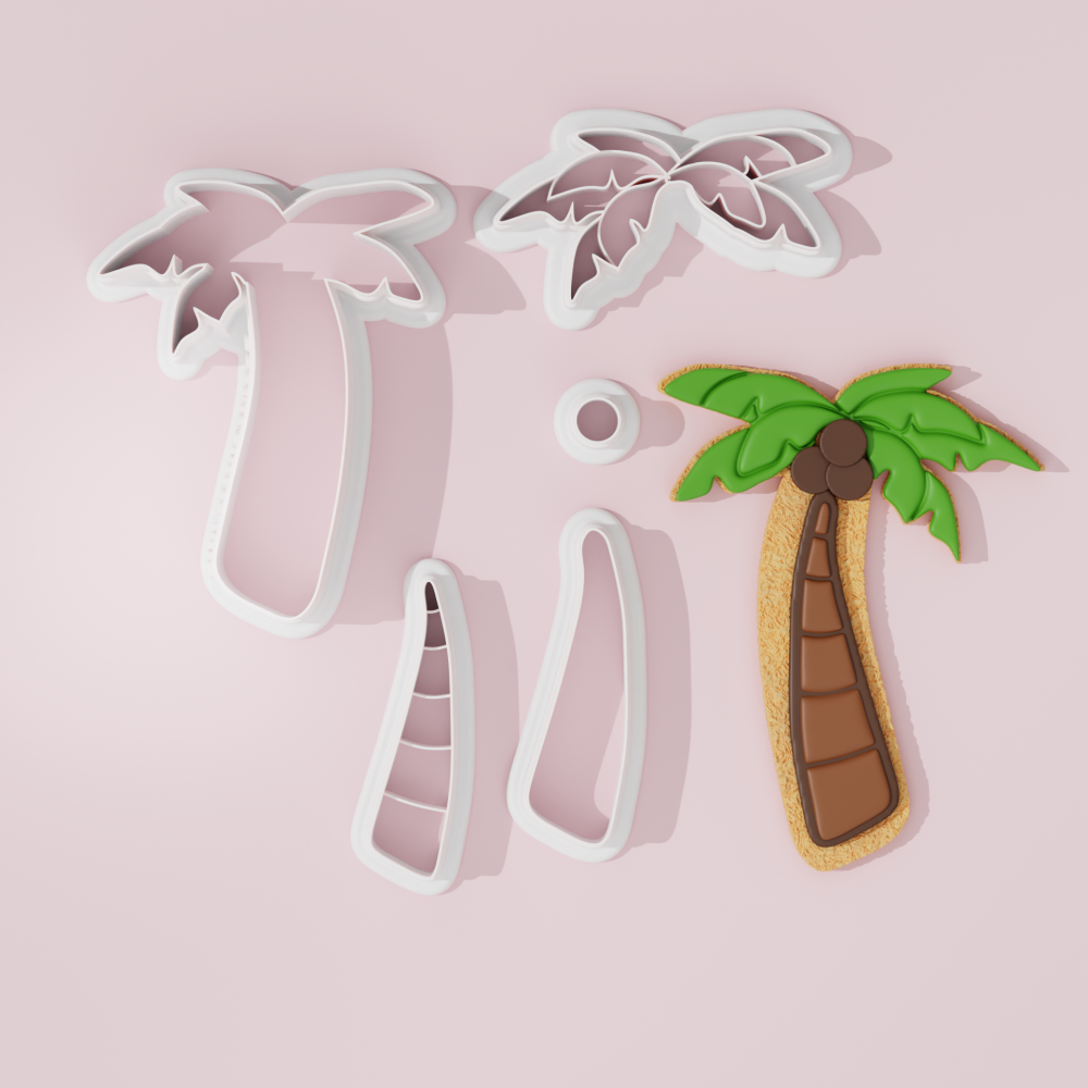 Summer – Palm Tree #3 Cookie Cutter