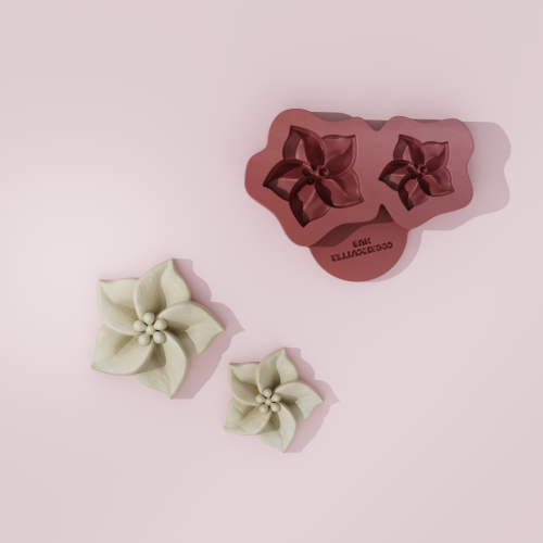 Tiny Plumeria Silicone Mold