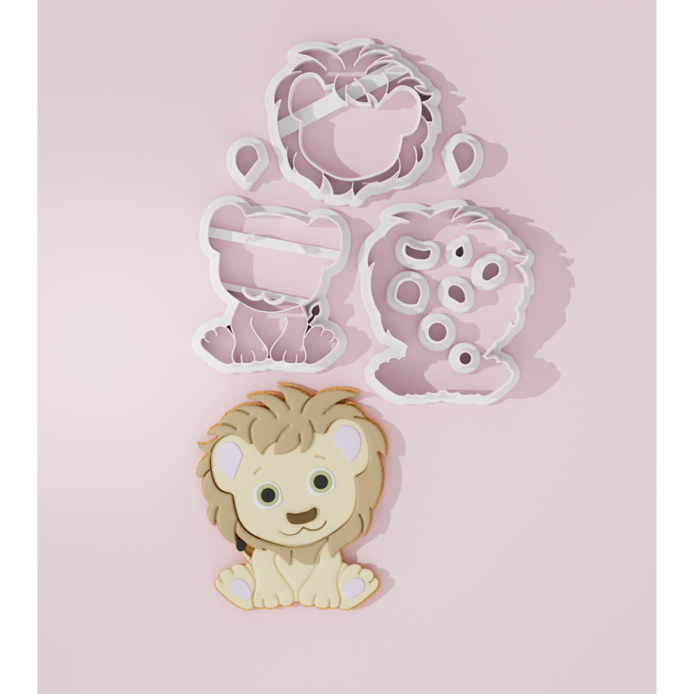 Sweet Lion Cookie Cutter