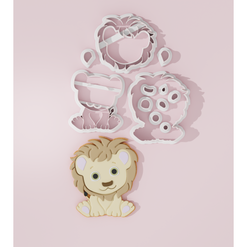 Sweet Lion Cookie Cutter