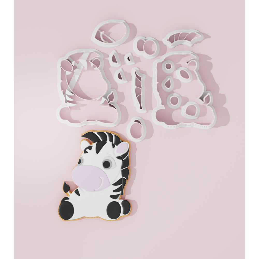 Sweet Zebra Cookie Cutter