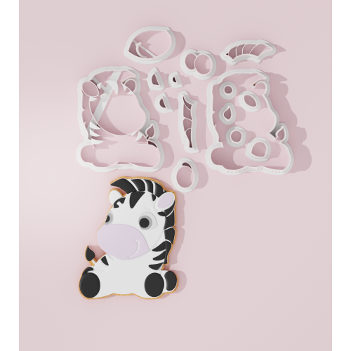 Sweet Zebra Cookie Cutter