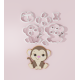 Sweet Monkey Cookie Cutter