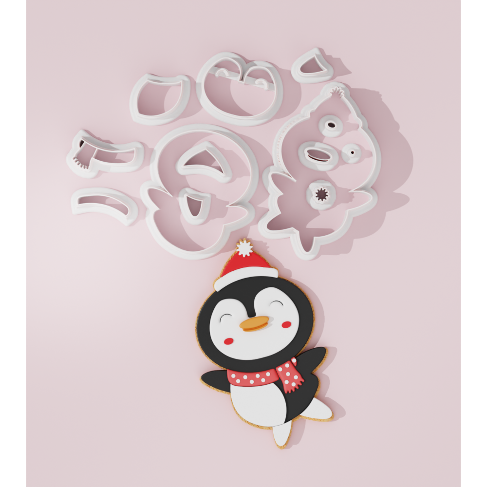 Dancing Penguin Cookie Cutter