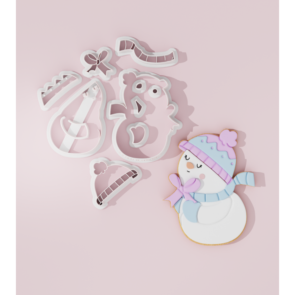 Snowgirl Cookie Cutter