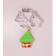 Christmas Tree Cupcake Cookie Cutter