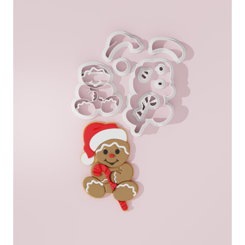 Chubby Gingerbread Cookie Cutter