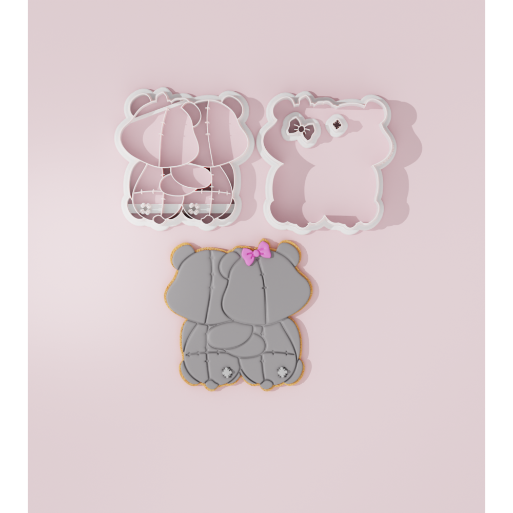 Valentine – Bear Hug #1 Cookie Cutter