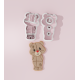 Valentine – Sweet Boy Bear Cookie Cutter