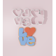 Valentine –  Chubby Love Cookie Cutter