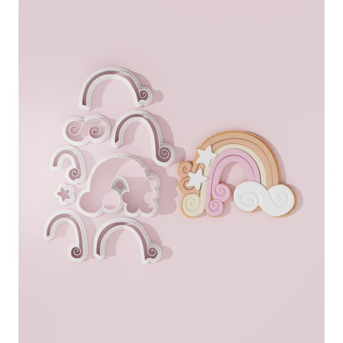 Rosalind the magic fox – Rainbow Cookie Cutter