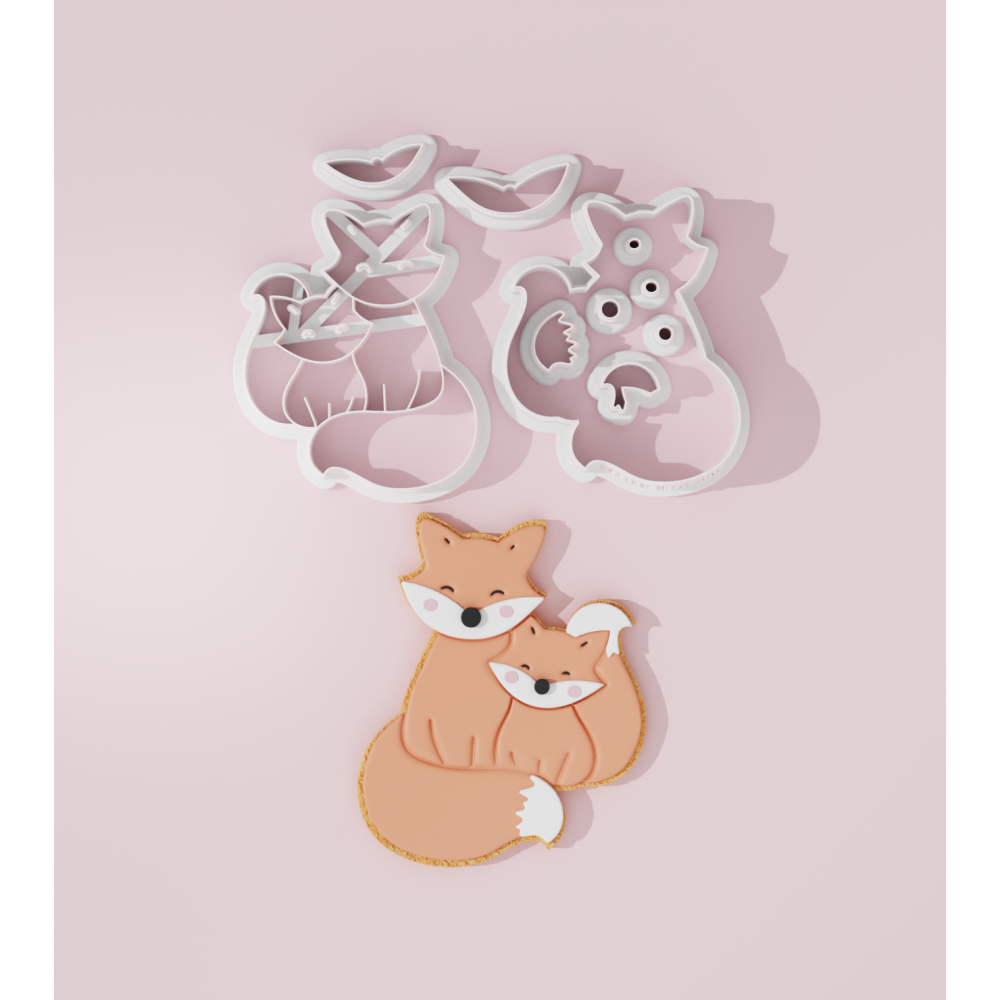 Mother’s Day – Fox Mom #1 Cookie Cutter