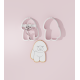 Bichon Frise Dog Cookie Cutter Stamp