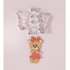 Valentine – Girly Bear Cookie Cutter